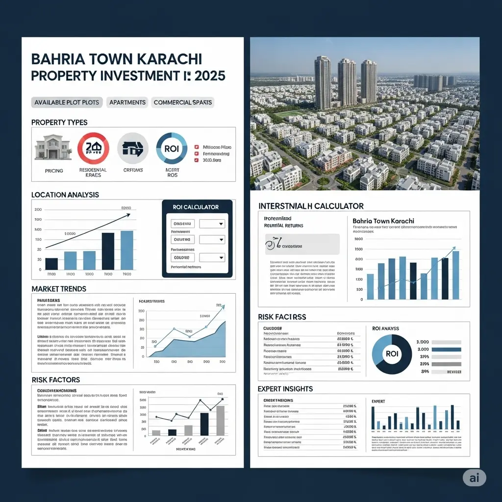 Bahria Town Karachi Property Investment Guide 2025: Complete Analysis & ROI Calculator