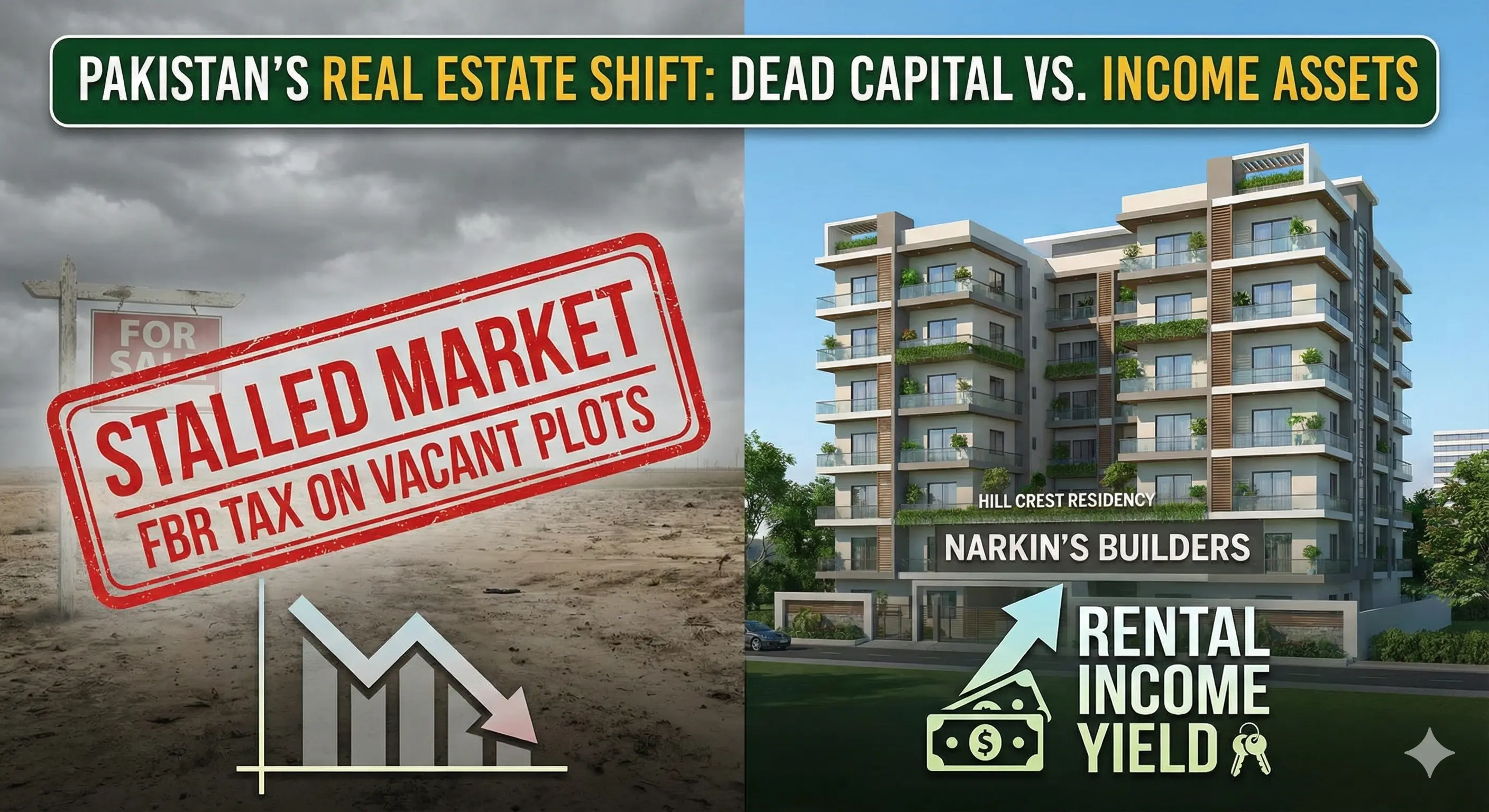Dead Capital Crisis: Why Pakistan's Plot Market Is Stalling in 2025