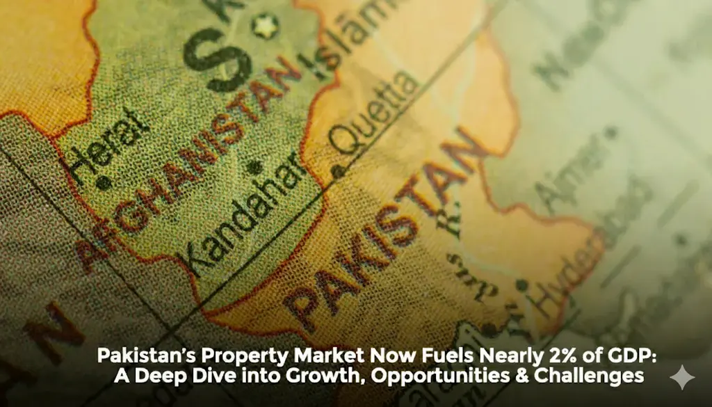 Pakistan Property Market Hits $2.08 Trillion: Why 2% GDP Share Changes Everything