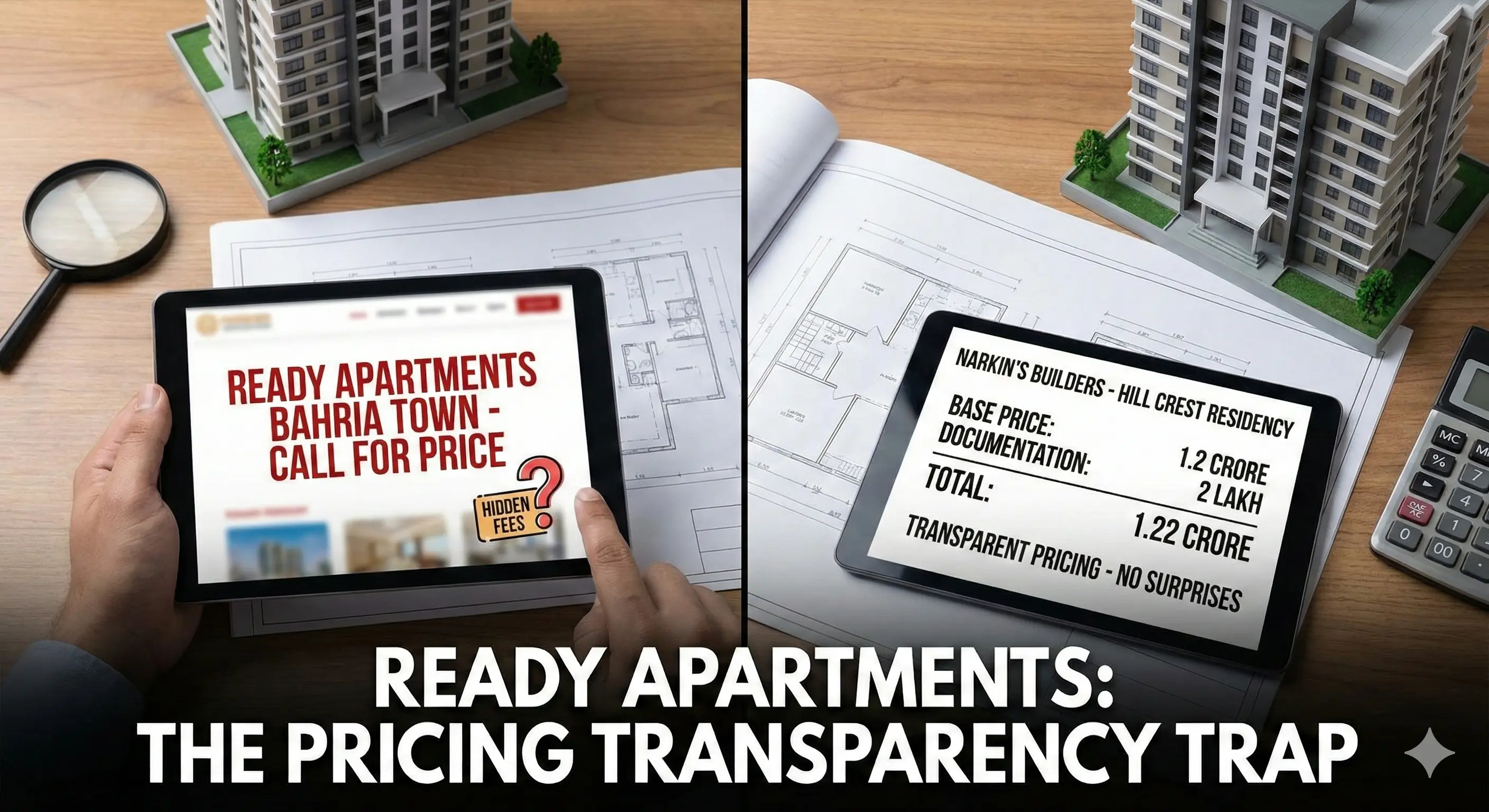 Ready Apartments Bahria Town Karachi: Why Hidden Pricing Means Hidden Problems