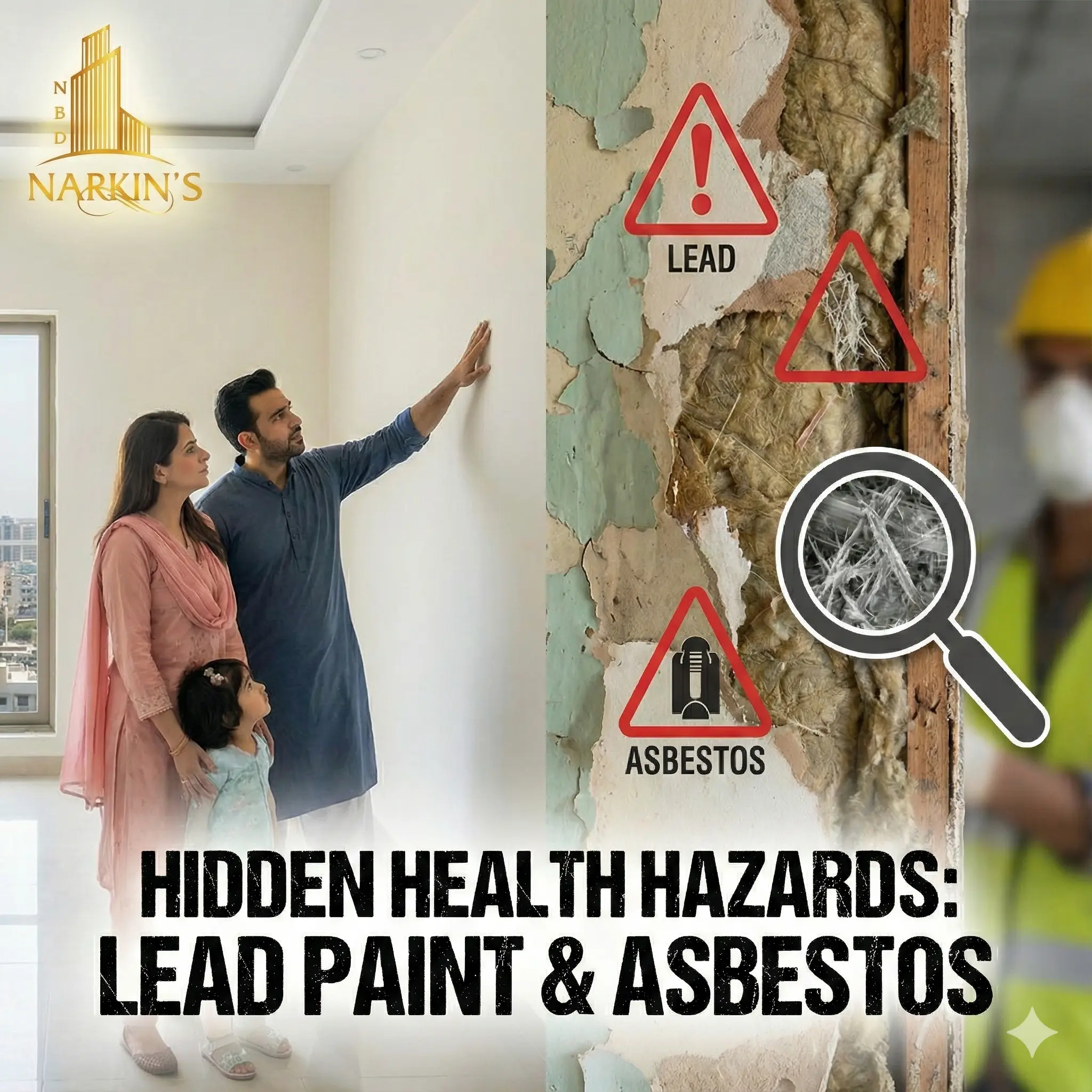 Hidden Health Hazards: Lead Paint and Asbestos in Pakistani Apartments