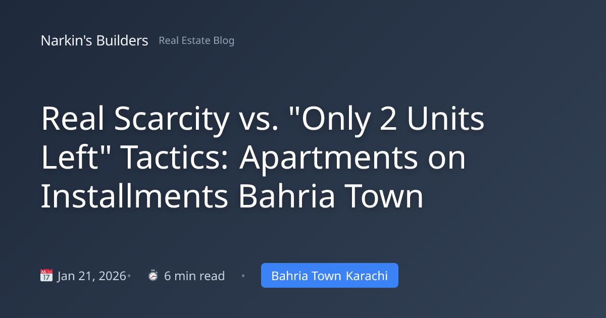 Real Scarcity vs. 